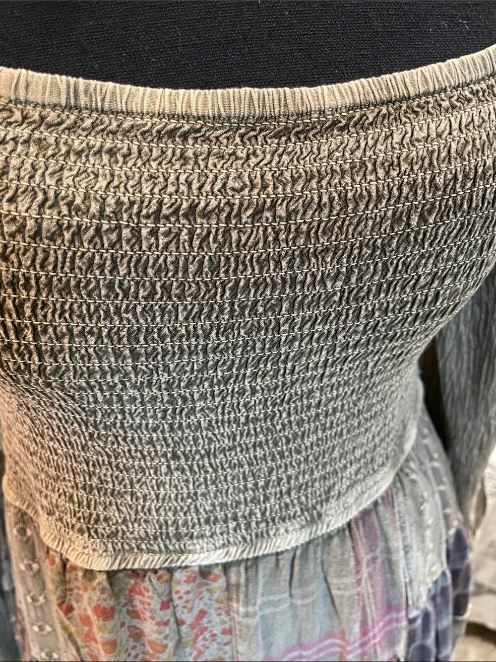 Bohemian /. Boho /Hippie Patchwork Maxi Dress Young Threads - Picture 8 of 14